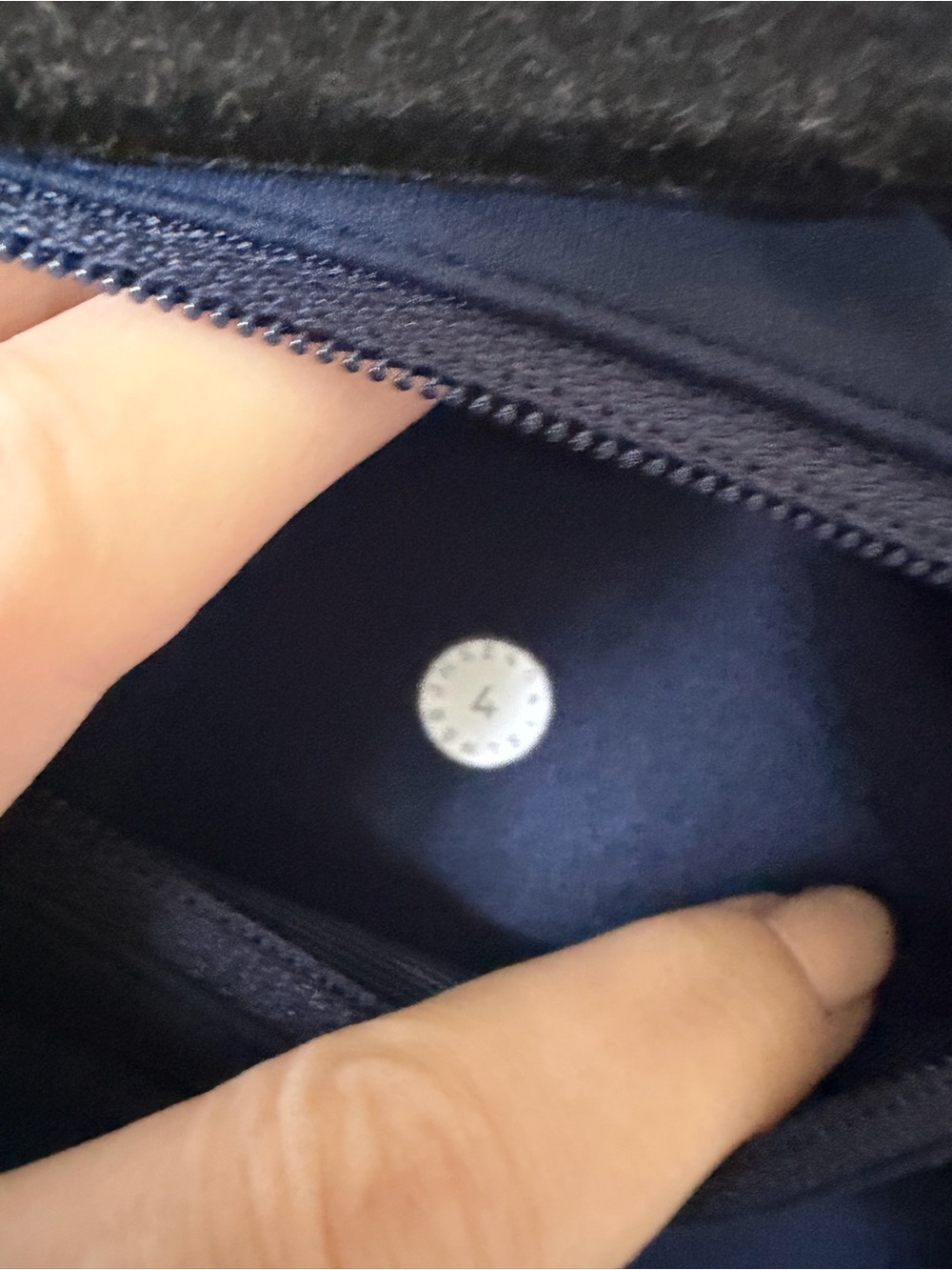 lululemon athletica Navy Athletic Leggings - Picture 3 of 4